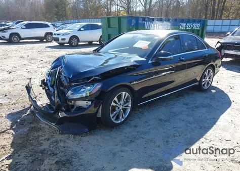 2015 Mercedes-Benz C 300 from USA, damaged, VIN 55SWF4JB7FU079160